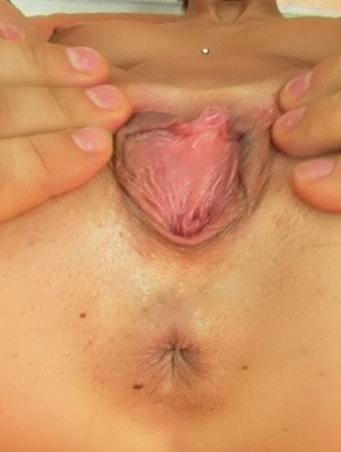 Kristines Little Pink Pussy Stretched To The Max